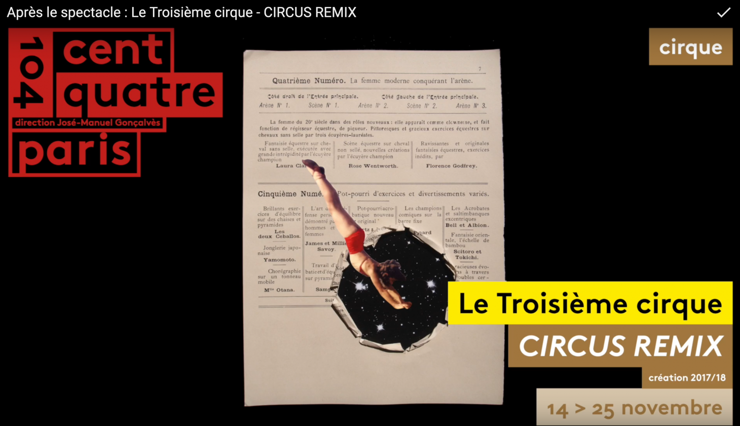 Circus Remix - Le Troisième Cirque